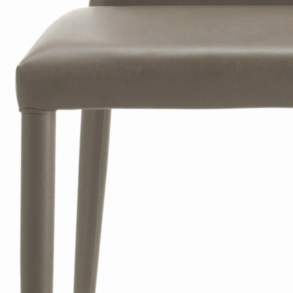 Pokojová židle plně polstrovaná a čalouněná Made in Italy - Trieste Viadurini