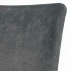 Plně polstrovaná a čalouněná jídelní židle vyrobená v Itálii - Neapol Viadurini