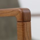 Jídelní židle s područkami z jasanového dřeva Made in Italy - Betsy Viadurini