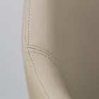 Jídelní židle s područkami v barvě ledové kůže Made in Italy - Lyanne Viadurini