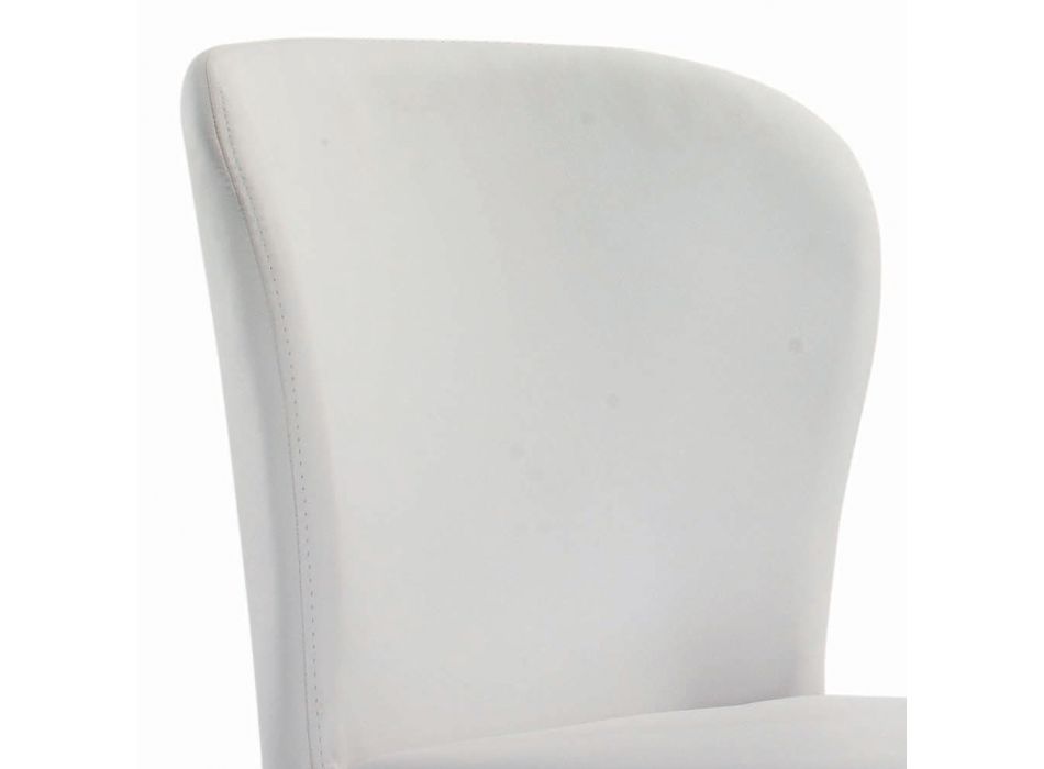 Jídelní židle se sedákem a čalouněnými nohami Made in Italy - Verona Viadurini