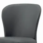 Jídelní židle se sedákem a čalouněnými nohami Made in Italy - Verona Viadurini