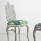 Židle moderního designu polstrovaná oběd, vyrobený v Itálii, Daniel Viadurini