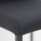 Látková jídelní židle s vysokým opěradlem Made in Italy - Orietta Viadurini