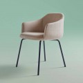 Moderní jídelní židle v barevném designu Made in Italy - Cloe