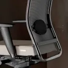 Ergonomická otočná kancelářská židle s kolečky a područkami - Gimiglia Viadurini