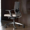 Ergonomická otočná kancelářská židle s kolečky a područkami - Gimiglia