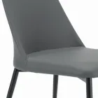 Židle do obývacího pokoje s ocelovými nebo dřevěnými nohami Made in Italy - Florence Viadurini