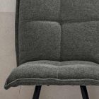 Židle do obývacího pokoje se 4dílnou lakovanou kovovou konstrukcí - Ortensy Viadurini