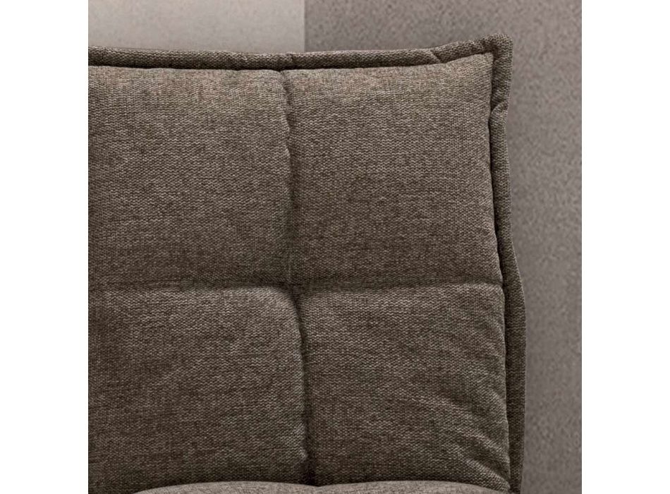 Židle do obývacího pokoje se 4dílnou lakovanou kovovou konstrukcí - Ortensy Viadurini