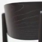 Židle do obývacího pokoje z jasanového dřeva Made in Italy - Eryn Viadurini