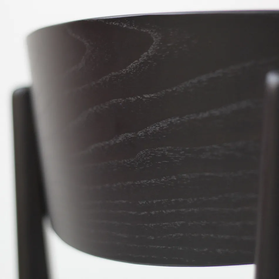 Židle do obývacího pokoje z jasanového dřeva Made in Italy - Eryn Viadurini