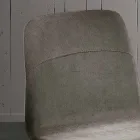 Moderní židle do obývacího pokoje z látky a kovu vyrobené v Itálii, Egypt Viadurini