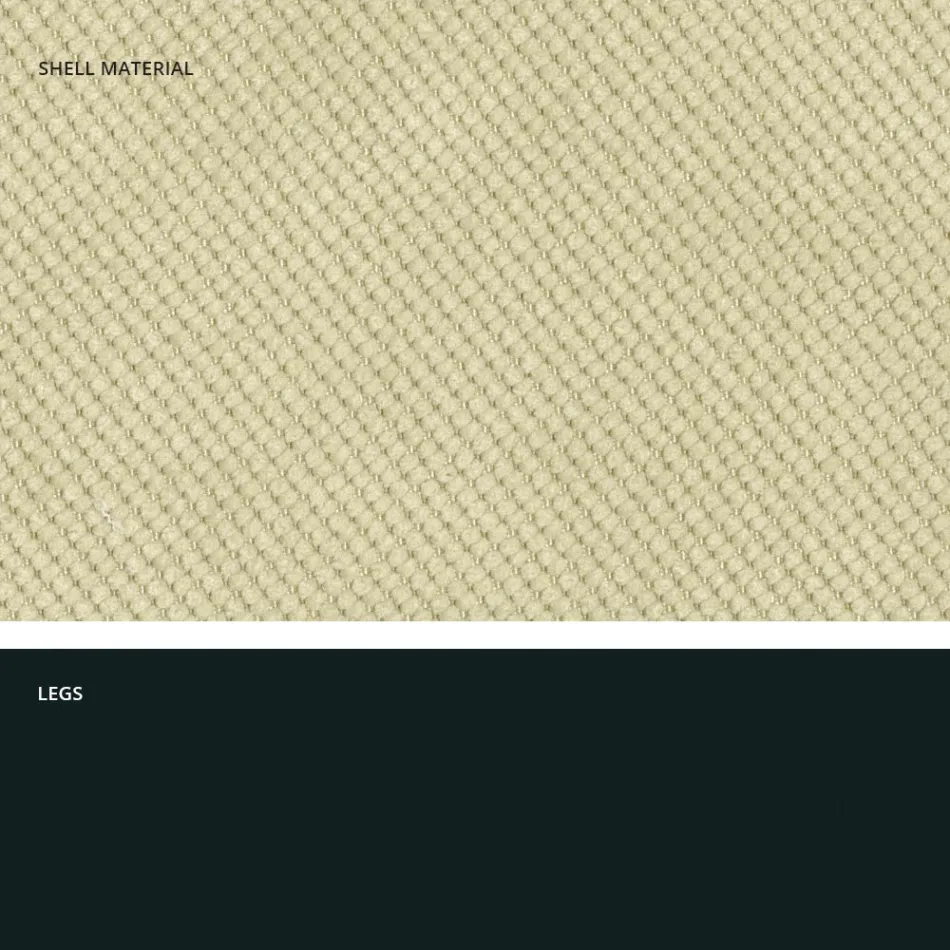 Moderní židle do obývacího pokoje z látky a kovu vyrobené v Itálii, Egypt Viadurini