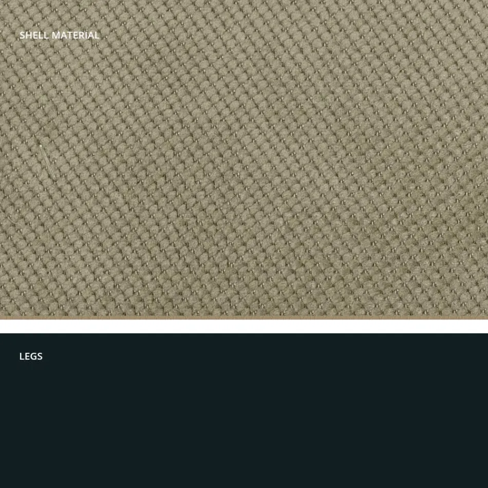 Moderní židle do obývacího pokoje z látky a kovu vyrobené v Itálii, Egypt Viadurini