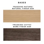 Židle do obývacího pokoje čalouněná v designu tkanin a jasanových nohou - Florinda Viadurini