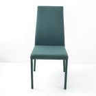 Židle do obývacího pokoje potažená látkou Made in Italy - Roslin Viadurini