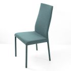 Židle do obývacího pokoje potažená látkou Made in Italy - Roslin Viadurini