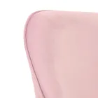 Kovová základna kancelářské židle a látkový sedák - Anguilla Viadurini