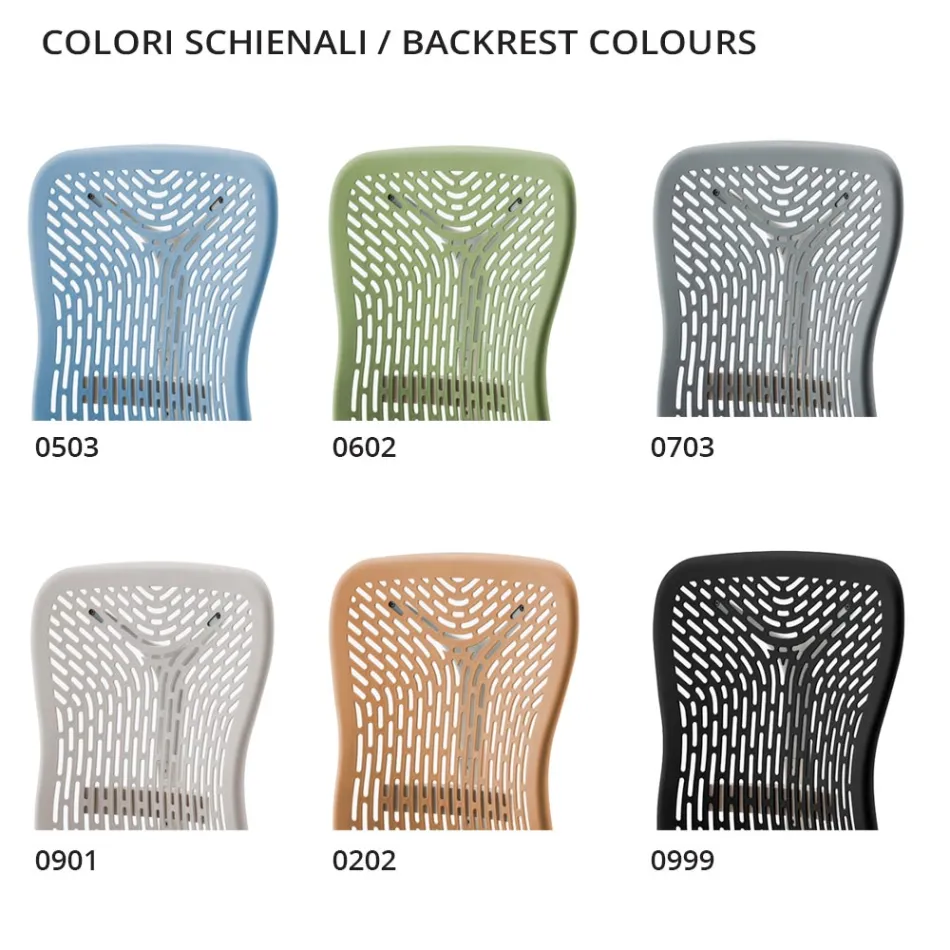 Ergonomická a otočná kancelářská židle s područkami Made in Italy - Fulvio Viadurini