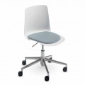 Kancelářská židle z hliníku a polypropylenu Vyrobeno v Itálii, 2 kusy - Charita