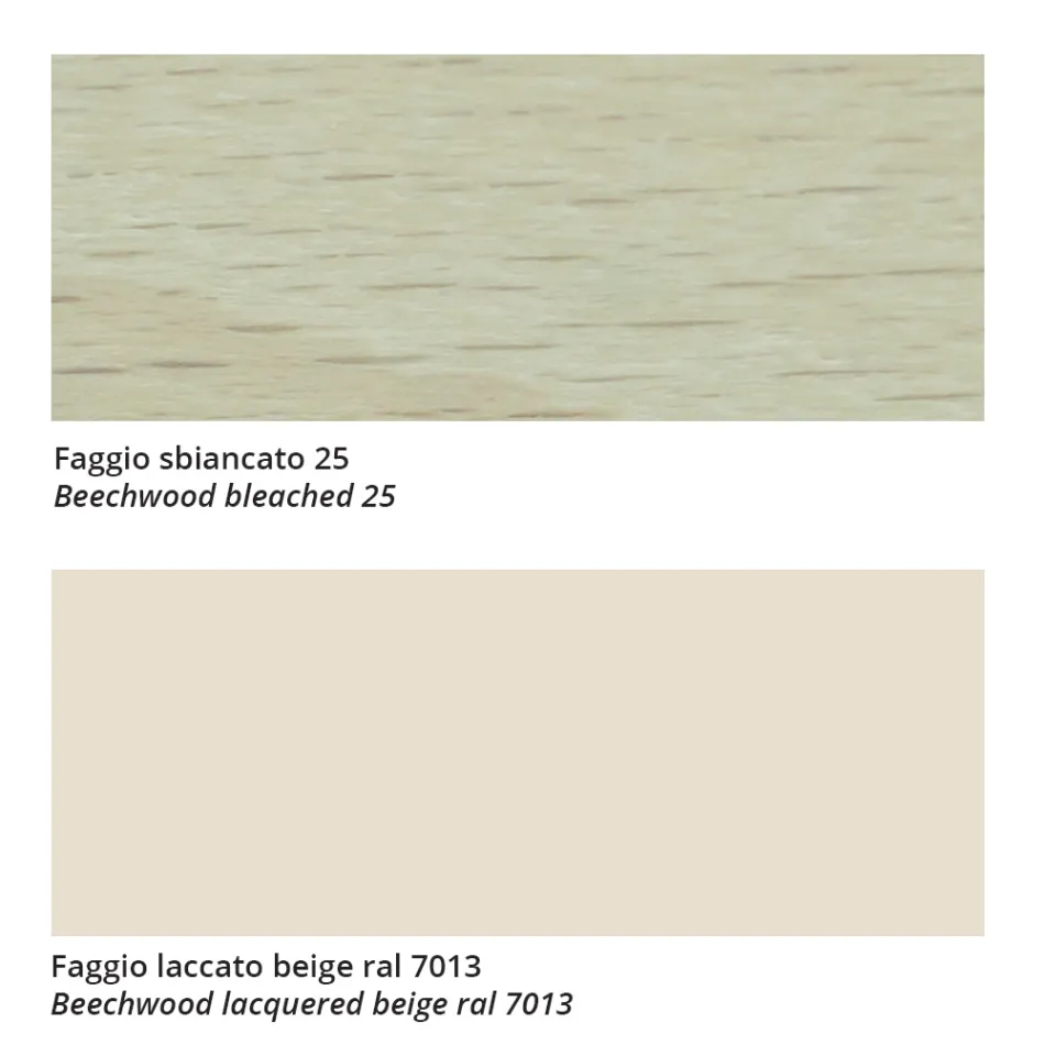 Vysoce kvalitní židle z bukového dřeva a kůže Made in Italy, 2 kusy - Nora Viadurini