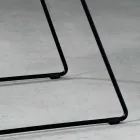 Designová židle z kovu a tkaniny vyrobená v Itálii Formia Viadurini