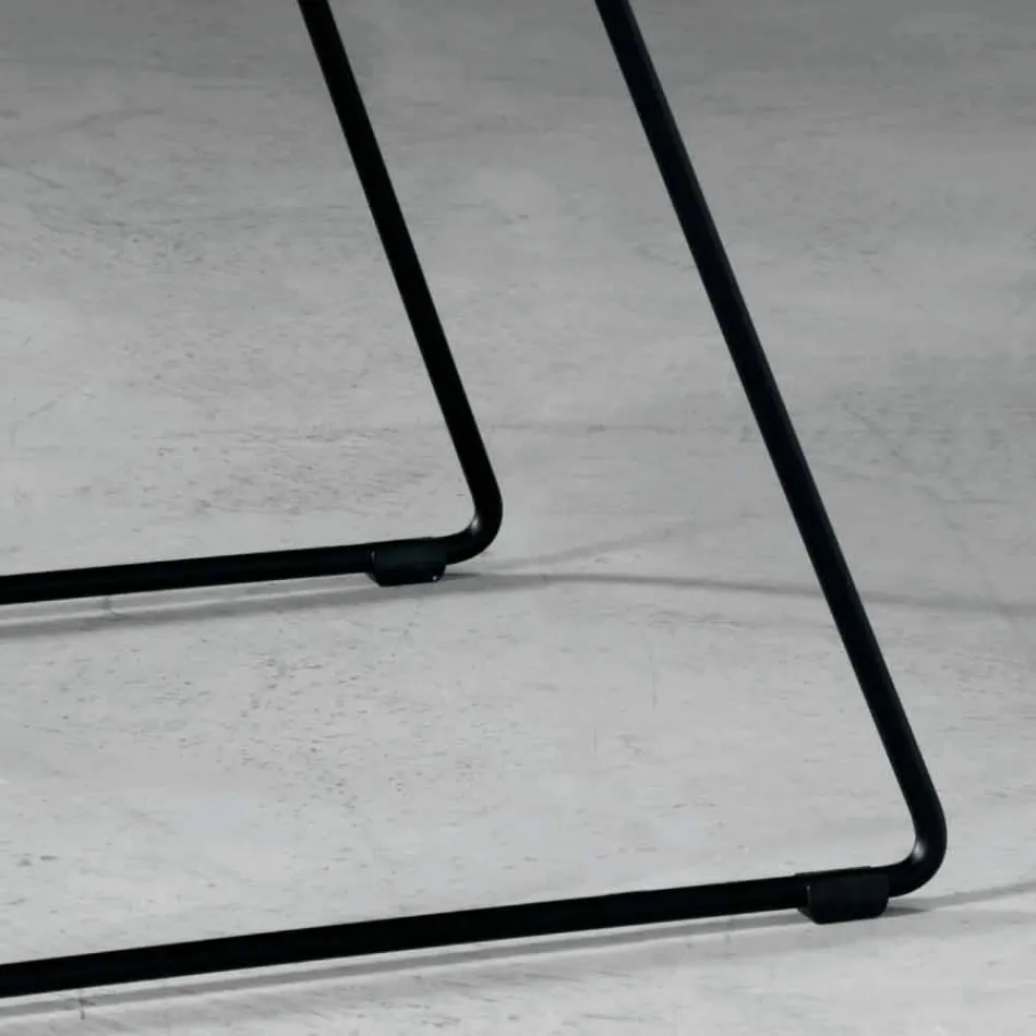 Designová židle z kovu a tkaniny vyrobená v Itálii Formia Viadurini