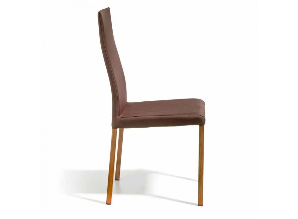 Designová židle pokrytá tkaninou Amalia, H96 cm, vyrobená v Itálii Viadurini