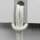 Luxusní židle s područkami z běleného buku a provazem Made in Italy - Nora Viadurini