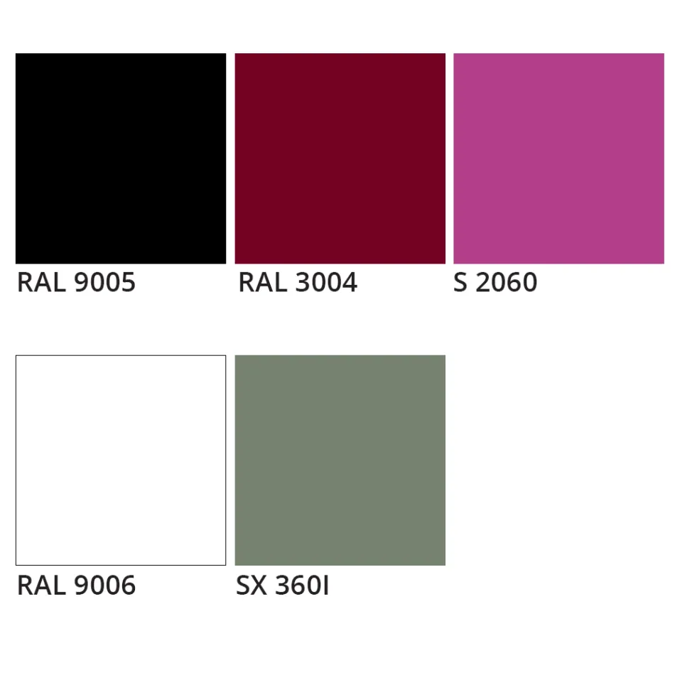 Luxusní látková židle s kovovou základnou Made in Italy, 2 kusy - Aljaška Viadurini