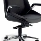 Výkonný židle cowhide Ada Angelo Pinaffo &amp; Gorgi Viadurini