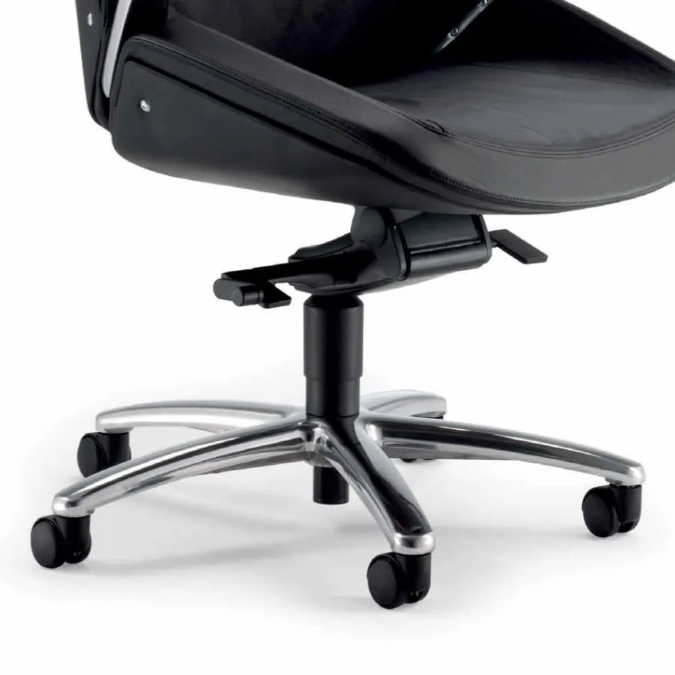 Výkonný židle cowhide Ada Angelo Pinaffo &amp; Gorgi Viadurini