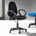 Moderní otočná kancelářská ergonomická židle z eko kůže nebo tkáně - Calogera