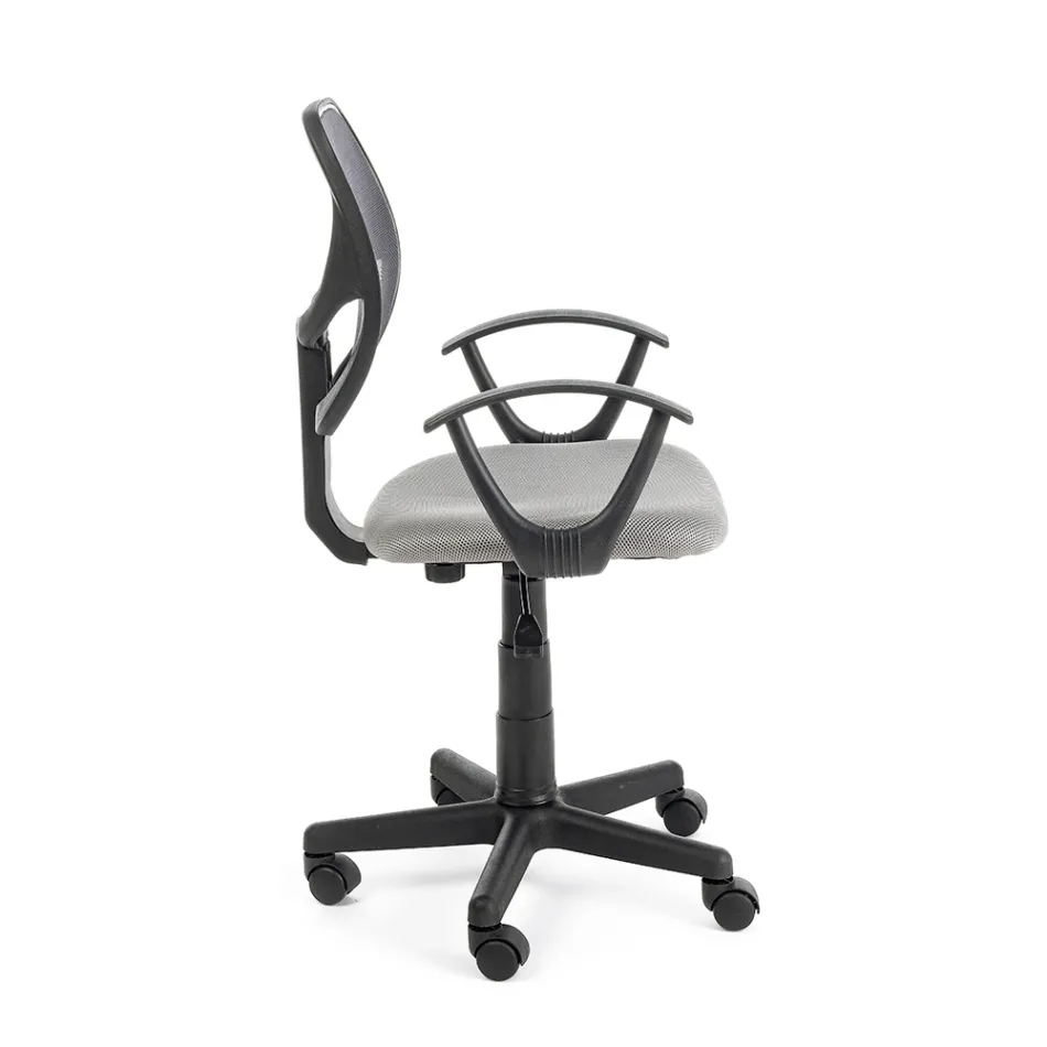 Otočná kancelářská židle z nylonu a síťoviny ve 3 barvách - Rasha Viadurini