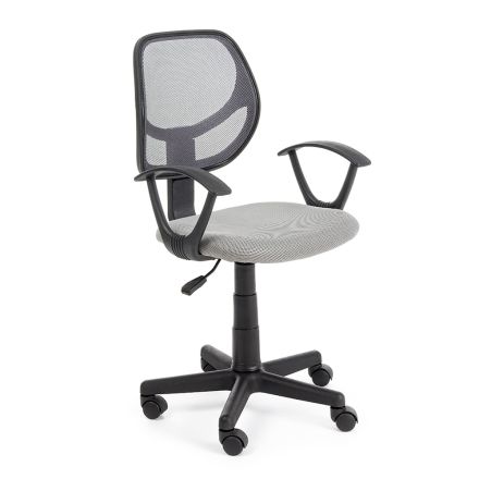 Otočná kancelářská židle z nylonu a síťoviny ve 3 barvách - Rasha Viadurini