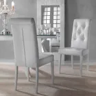 Čalouněné designové křeslo se zpracováním Capitonnè - Diana Viadurini