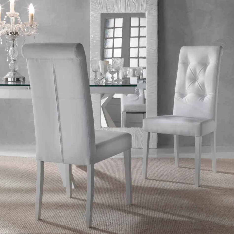 Čalouněné designové křeslo se zpracováním Capitonnè - Diana Viadurini