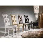 Čalouněné designové křeslo se zpracováním Capitonnè - Diana Viadurini