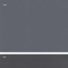 Polstrovaná ocelová židle a sedák z umělé kůže s bílým okrajem – Nirvana Viadurini