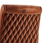 Židle z masivního židle Grilli Zarafa vyrobená v Itálii, 2 kusy Viadurini