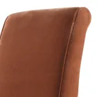 Židle z masivního židle Grilli Zarafa vyrobená v Itálii, 2 kusy Viadurini