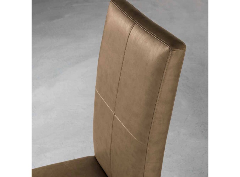 Moderní čalouněná buková židle z Itálie Ponza Viadurini
