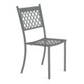Stohovatelná venkovní židle z pozinkované oceli Made in Italy 4 kusy - Celia