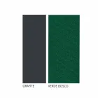 Stohovatelná venkovní železná židle s polštářem Made in Italy 2 Pieces - Allegra Viadurini