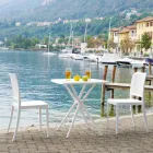 Stohovatelná zahradní židle z polypropylenu a sklolaminátu - Ciop Viadurini