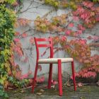 Masivní jasanová židle s ručně tkaným sedadlem Made in Italy - Buri Viadurini