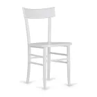 Moderní designová 4dílná židle z bukového dřeva - Stella Viadurini