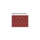 Zkřížené opěradlo v klasickém designu ze dřeva a látky - Debussy Viadurini