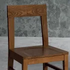Židle v designu kuchyně z bukového dřeva Masello Made in Italy - Sofia Viadurini